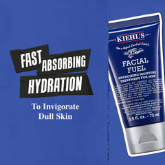 Kiehl's Facial Fuel: extracto de castaño y vitamina C iluminan la piel