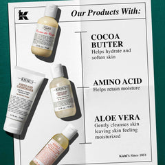 Kiehl's Full Body Care Routine image highlights all-in-one hydration.