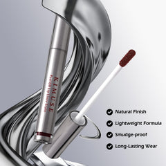 KIMUSE labial tintado desprendible con acabado mate de larga duración.