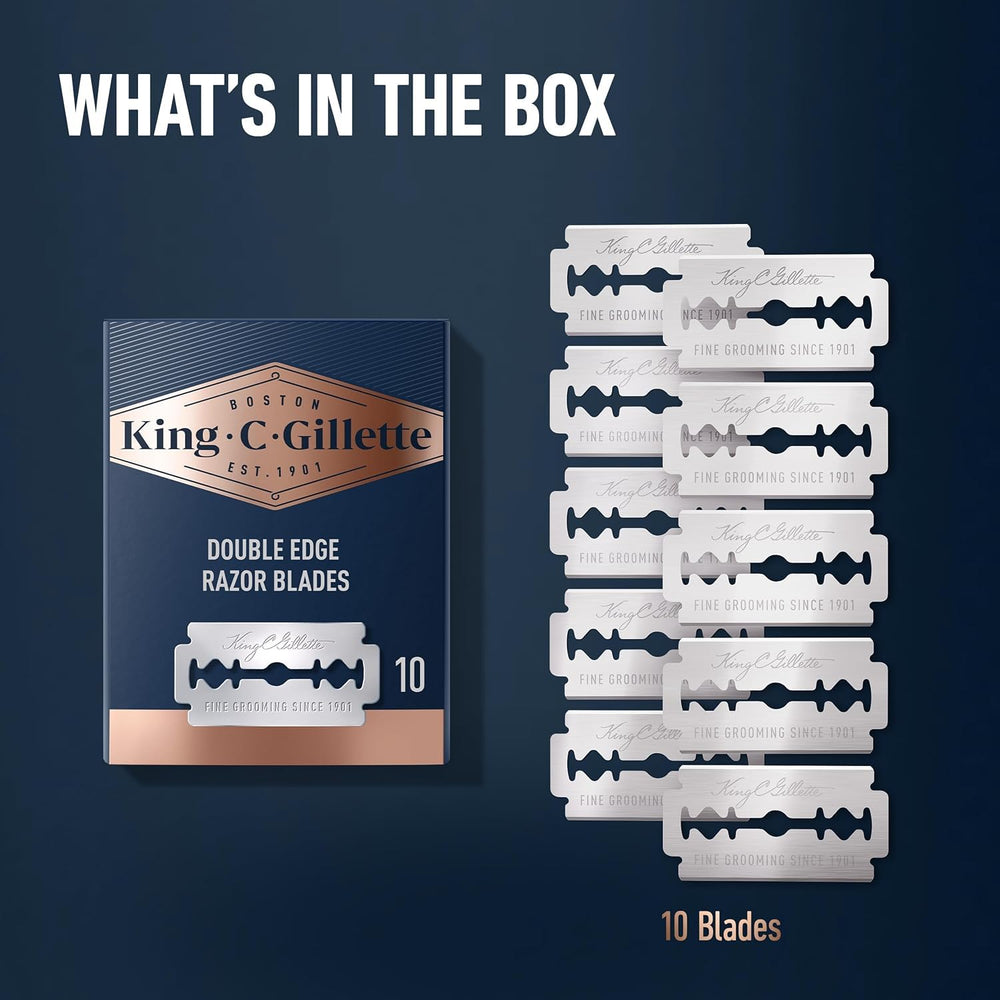 King C. Gillette ideal para delinear líneas de patilla con precisión.