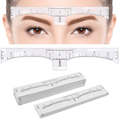 Regla para cejas KINGMAS, medición precisa para trazos rápidos
