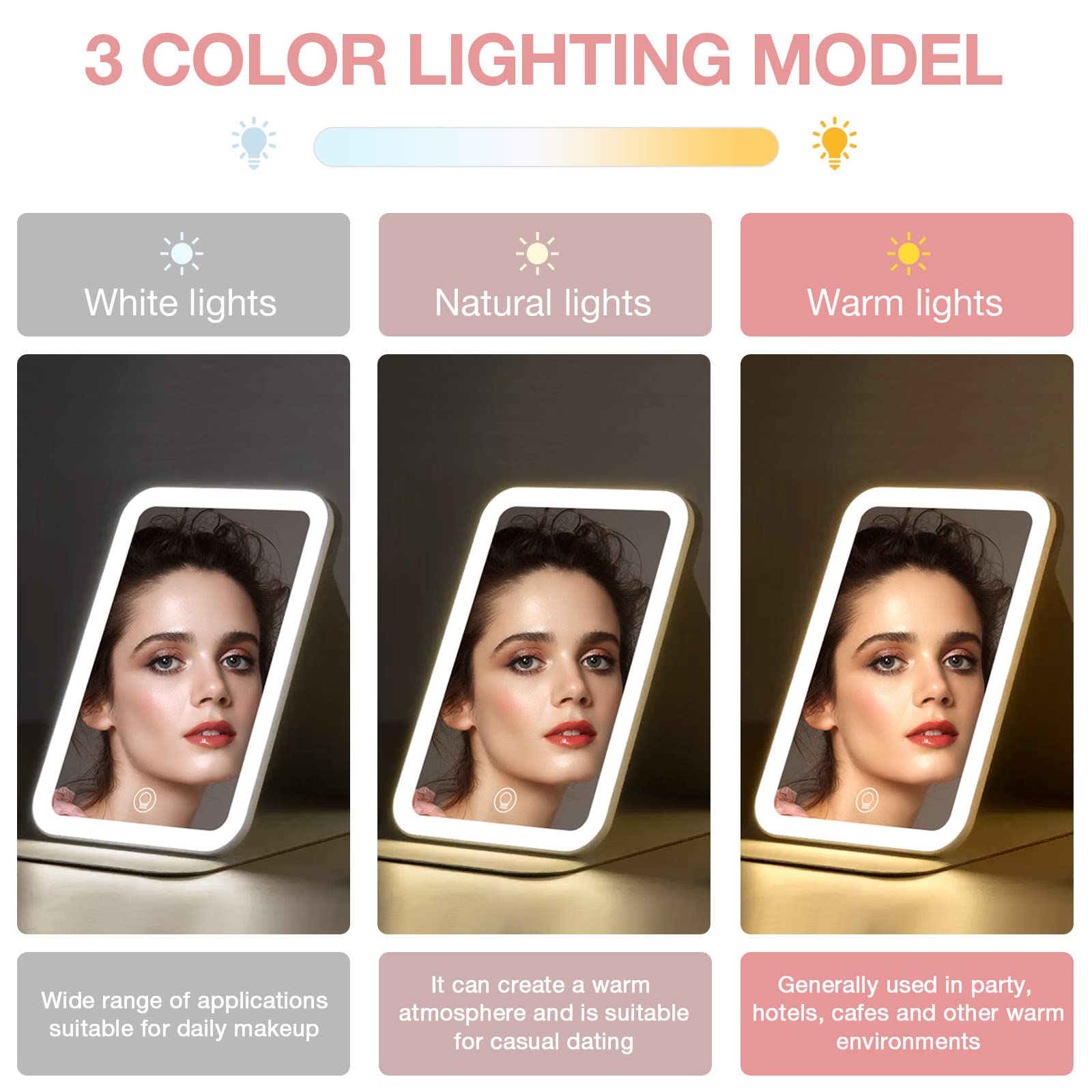 Kintion Luz con tres temperaturas de color para distintos momentos.