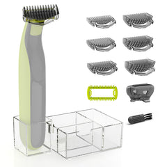 KIONCARE Guards Kit Plus con guías 1–6 mm para precisión en afeitado y delineado