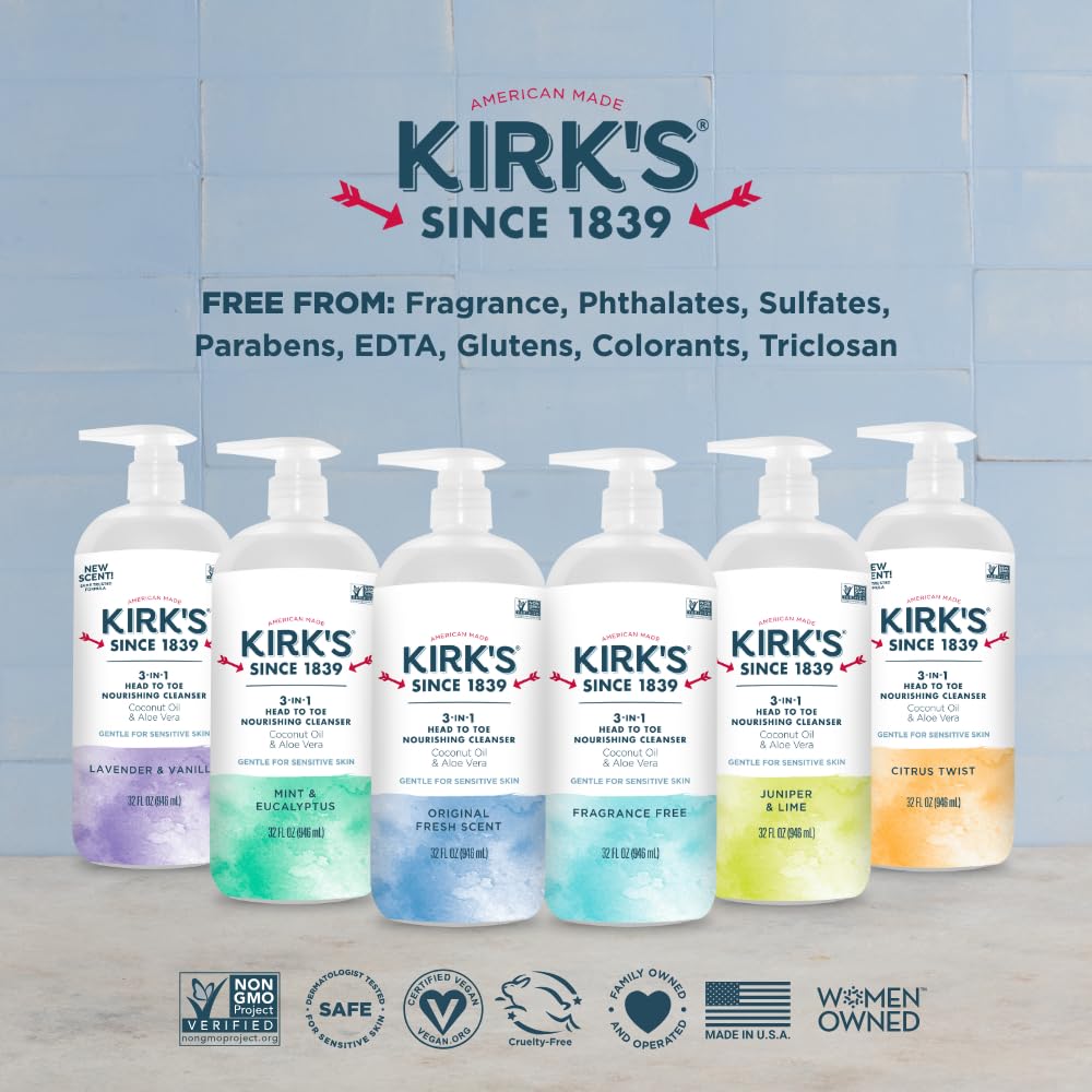 Kirk's origen americano, empresa familiar liderada por hermanas.