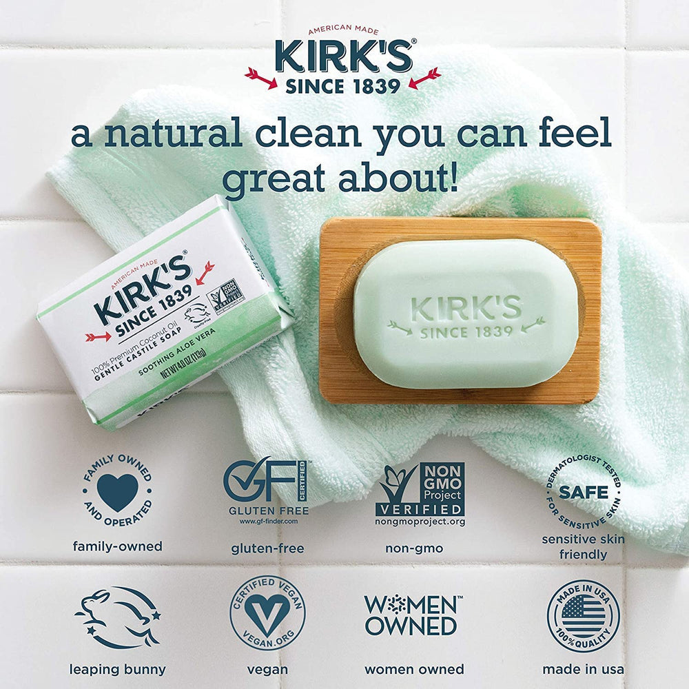Fórmula para todo tipo de piel con Aloe Vera de Kirk's.