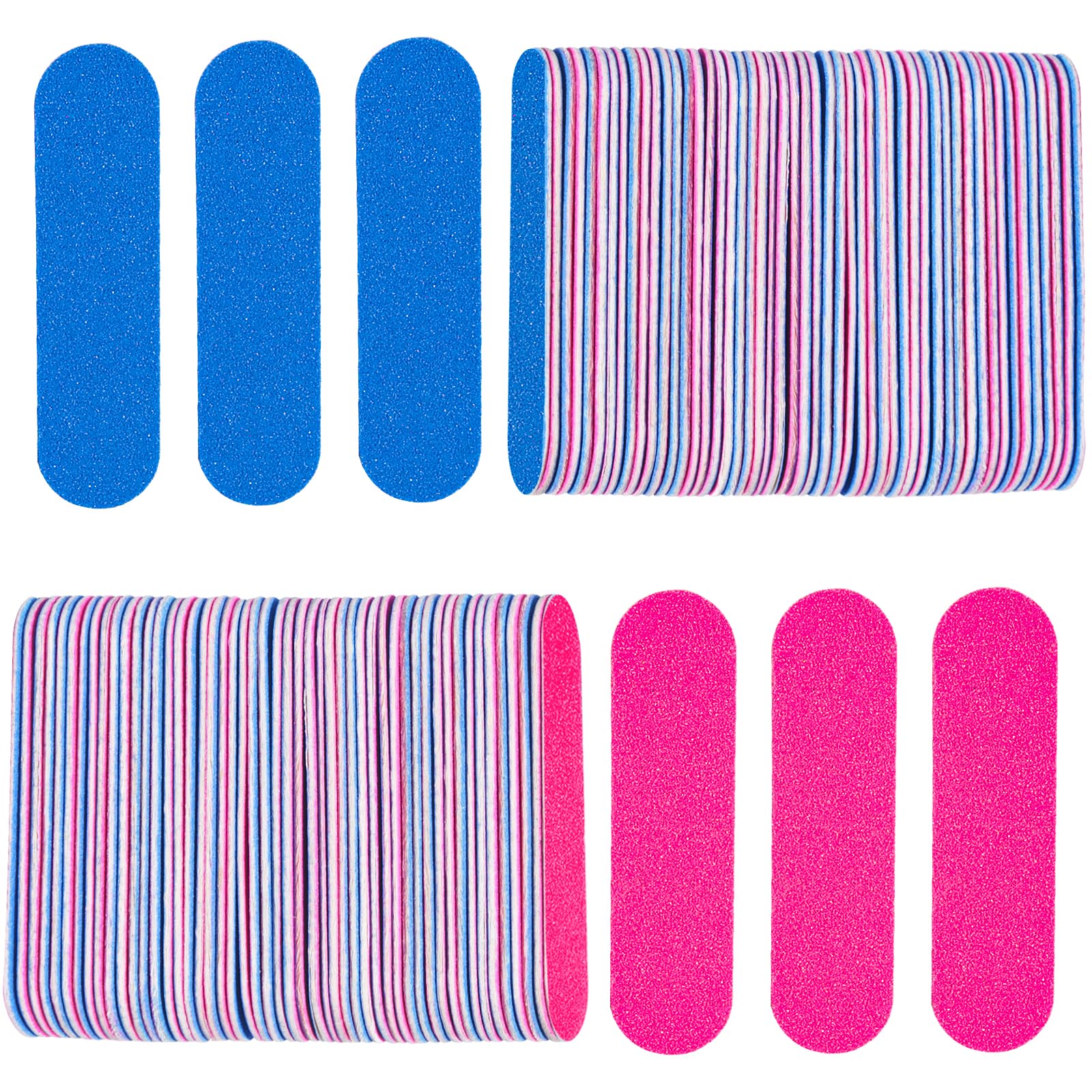 Lima KISEER mini: doble cara para viaje y manicura rápida.