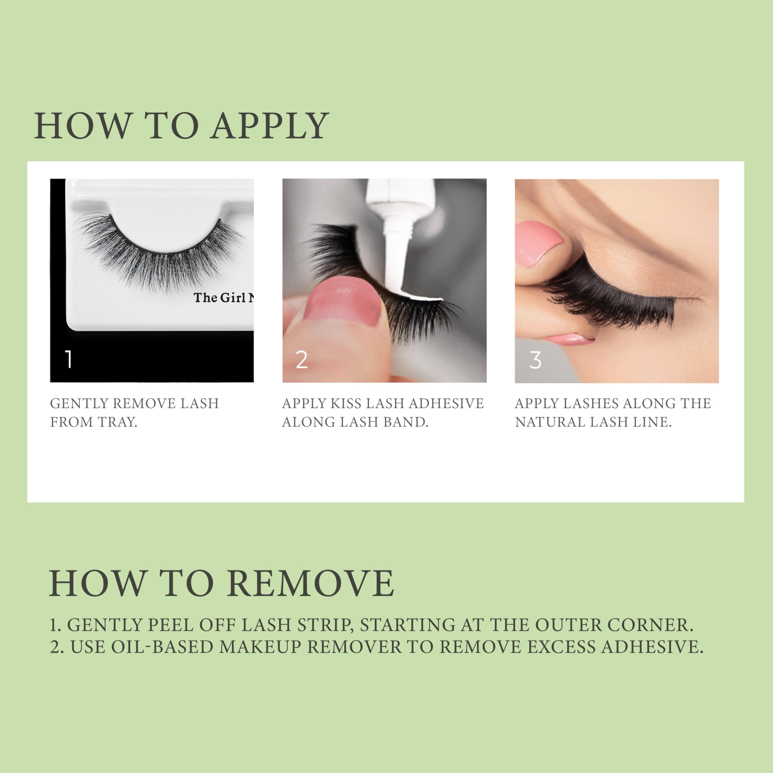 KISS The Muses Noblesse 12mm: pestañas reutilizables para looks duraderos.