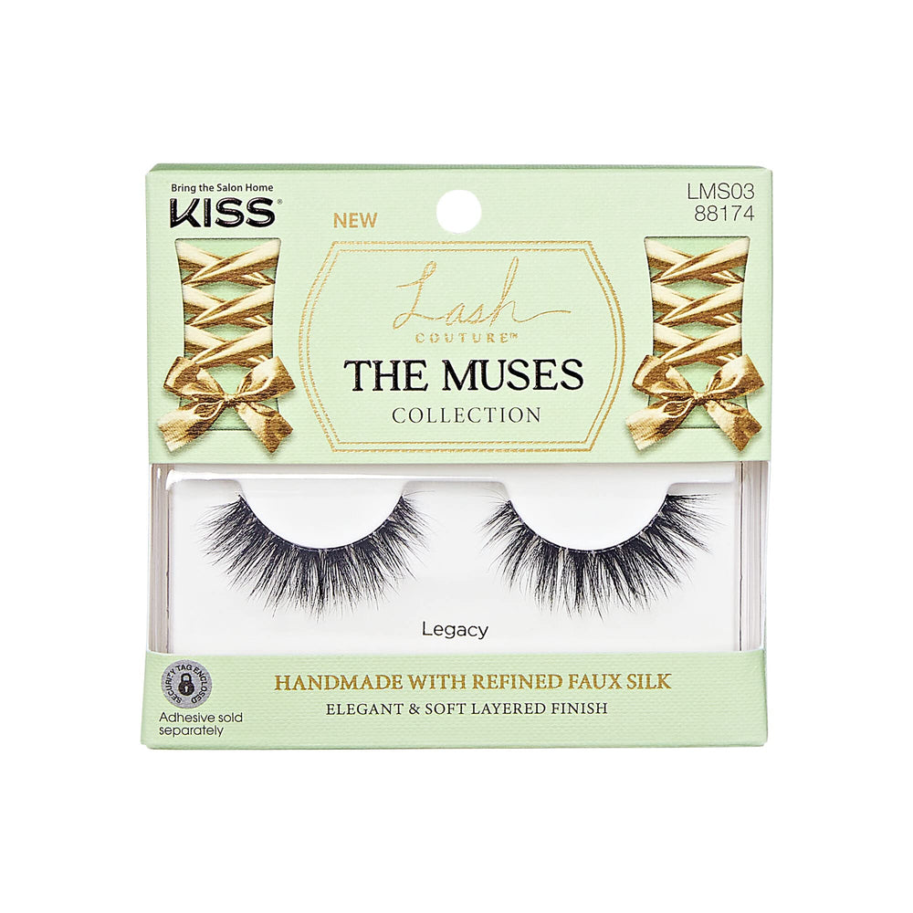 KISS The Muses Legacy, acabado negro suave para un aspecto más natural.