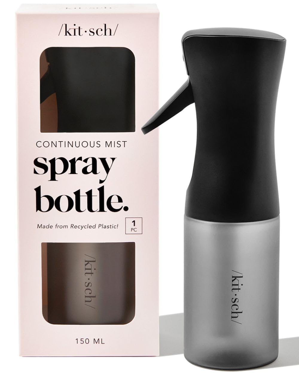 Kitsch botella continua para cabello con rociado fino para peinado suave