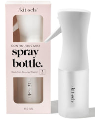 Kitsch botella pulverizadora continua para cabello, niebla suave para peinado preciso.
