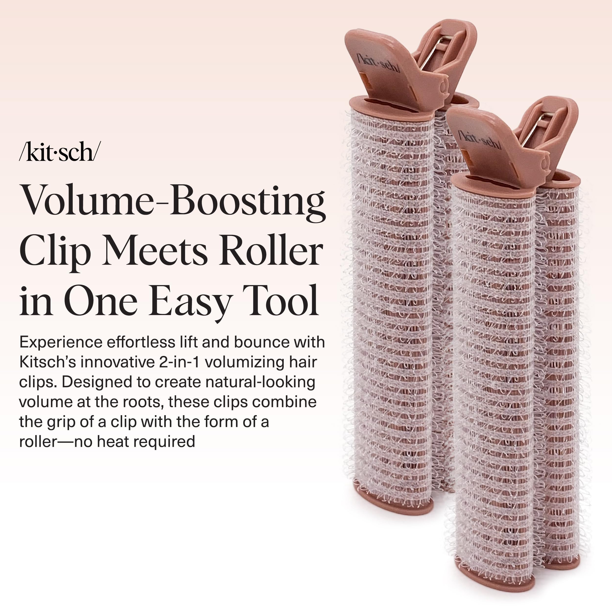 Kitsch Clips: curvas definidas para peinado con volumen estable.