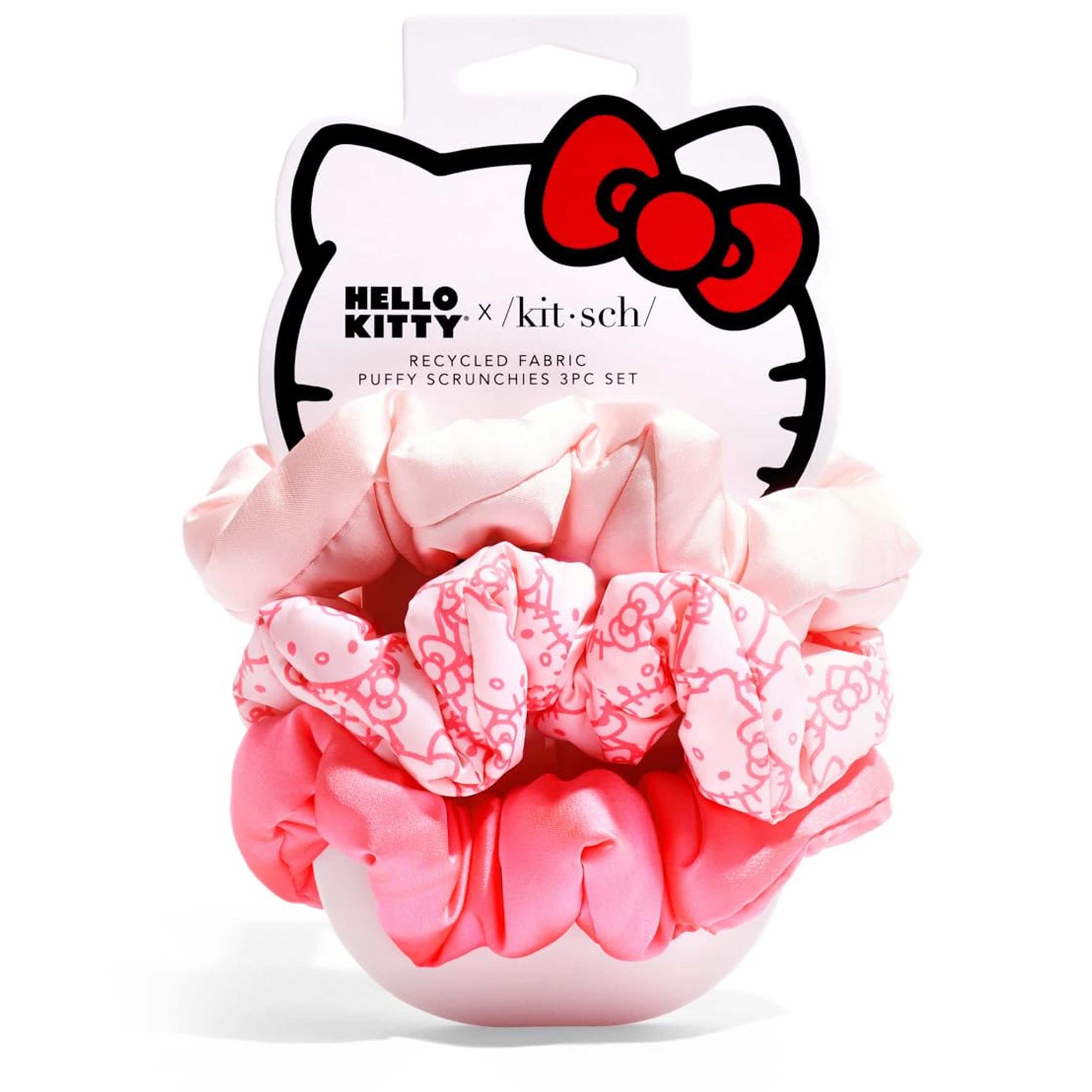 Kitsch Hello Kitty coletero con impresión, ideal para peinados diarios sin esfuerzo.