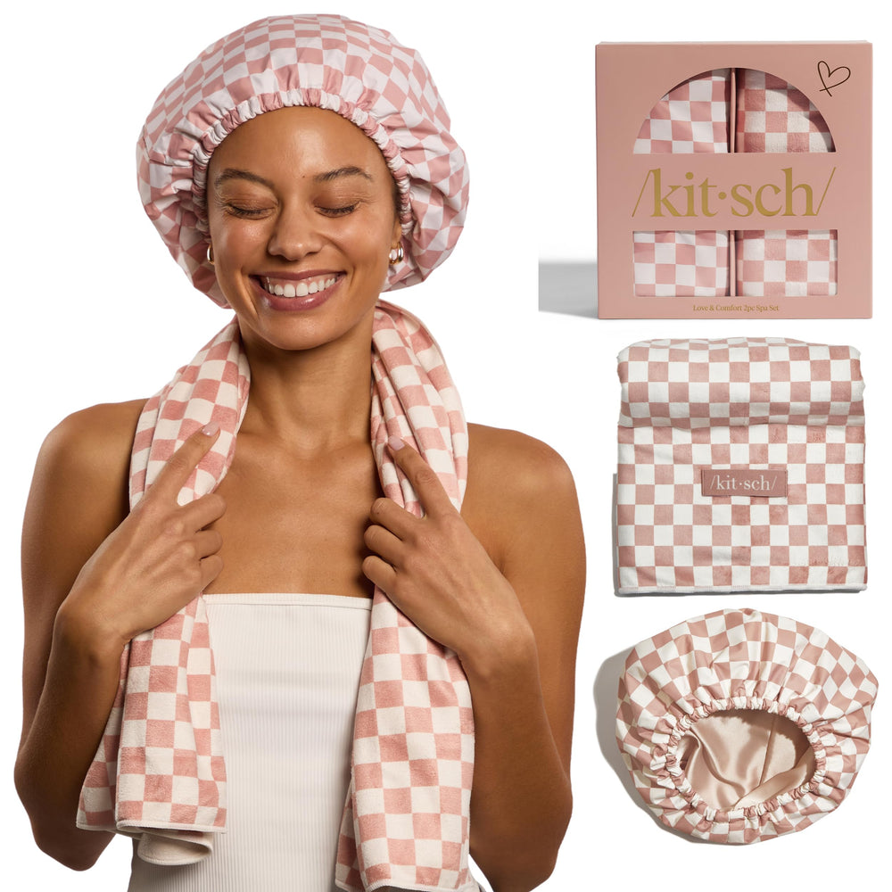 Kitsch Love & Comfort étui compact pour emmener votre routine spa.