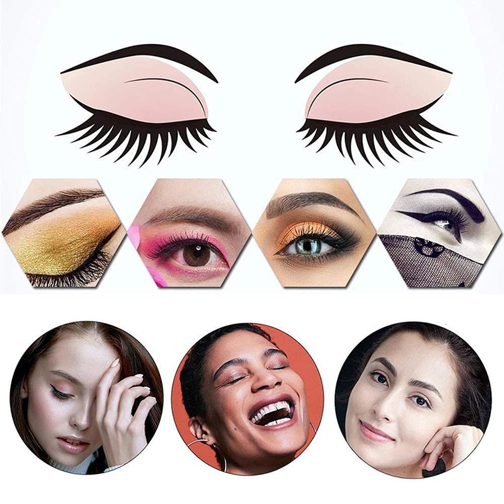 KKPLZZ Cejas PEVA, 6 estilos distintos para adaptar a cada estilo.