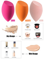 KNEEDARKYEAR esponjas maquillaje sin látex y sin olor para piel sensible.