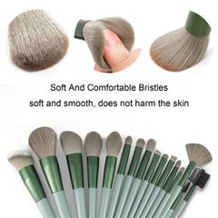 Koccido brochas maquillaje 30 piezas, cerdas suaves para aplicación uniforme.