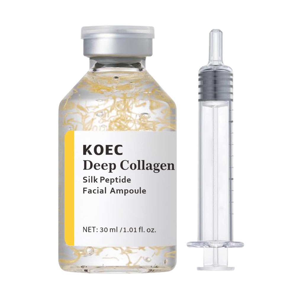 KOEC suero ampolla colageno seda para piel suave y luminosa.