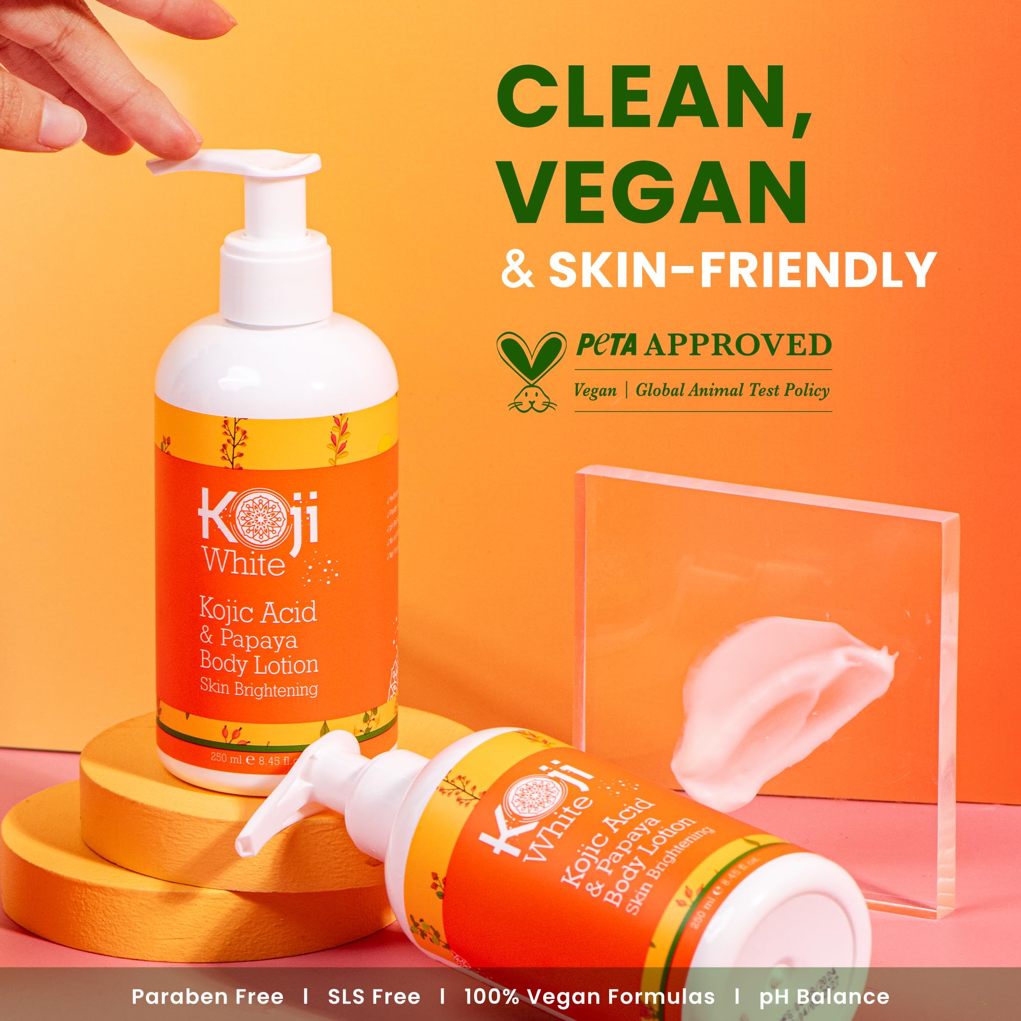 Koji White fragancia-suave: crema diaria con aroma discreto.