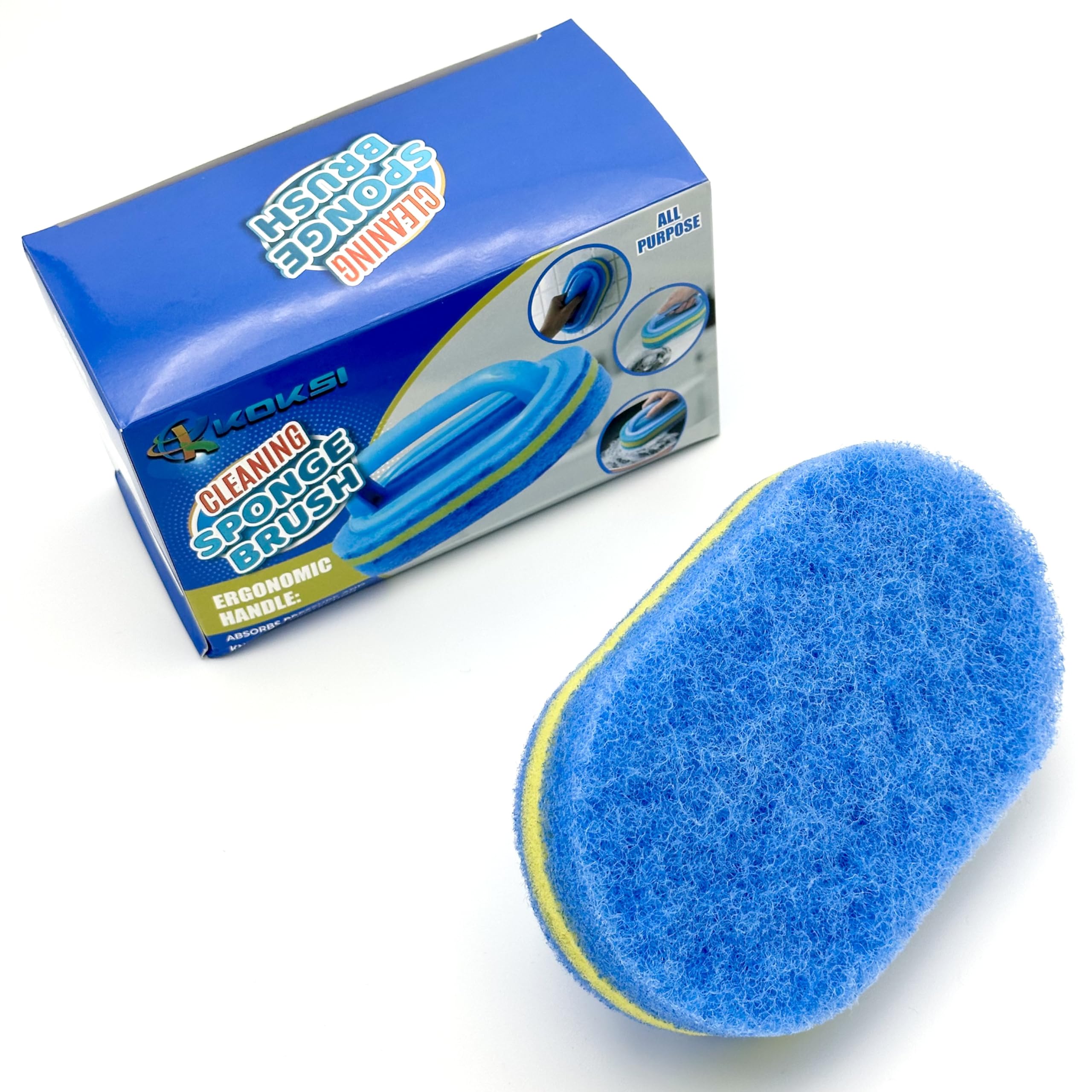 KOKSI cepillo lavable y reutilizable para limpieza frecuente.
