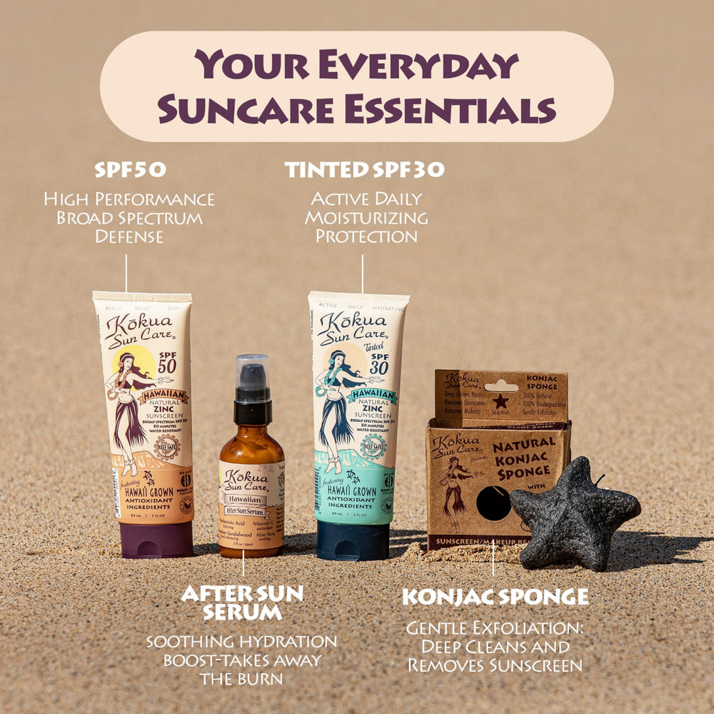 Kokua Sun Care: textura suave al aplicar para piel sensible