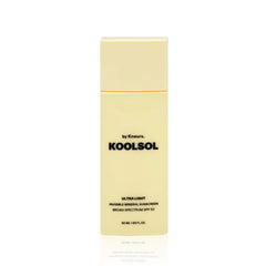 KOOLSOL muestra acabado invisible y SPF50 para piel uniforme sin rastro blanco.