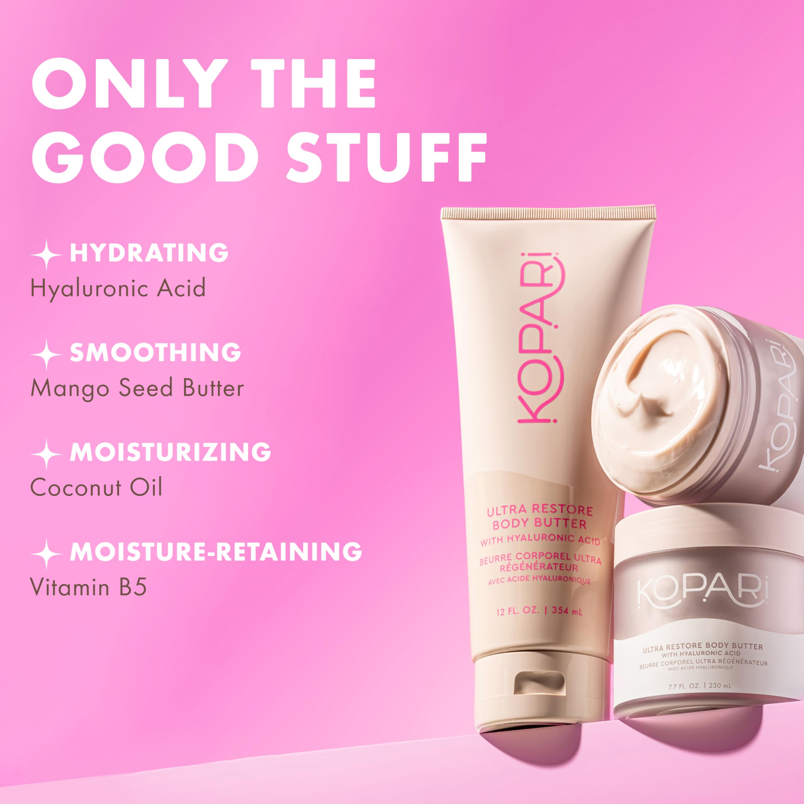 Kopari Jumbo Ultra Restore - aroma suave a coco que invita a la relajación
