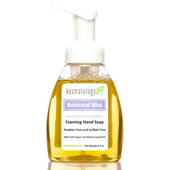 Kosmatology Botanical Bliss lavanda eucalipto: botella con aroma relajante para manos.