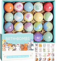 Kottke bombas de baño para niños con sorpresa interna, entretenimiento seguro durante el baño.