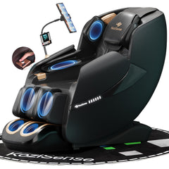 KoziSense A18: silla de masaje 3D para todo el cuerpo, relajación total.