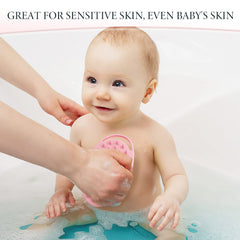 KQNBI mango con aro para colgar, almacenamiento práctico en la ducha.