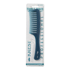 Krest cepillo curvo dientes turquesa para desenredar con suavidad