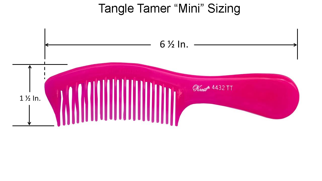 Krest cepillo curvo dientes turquesa ideal para cabello grueso