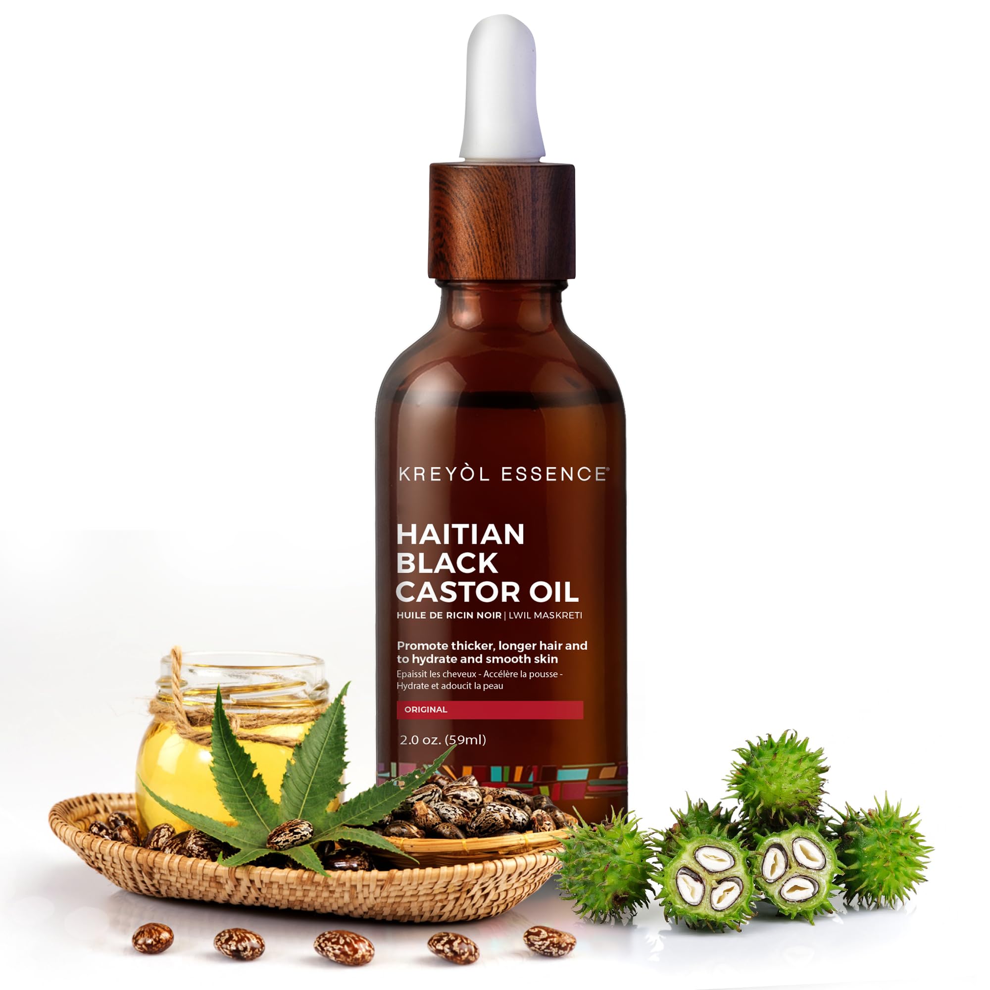 Kreyol Essence para cejas, mayor densidad y brillo natural.