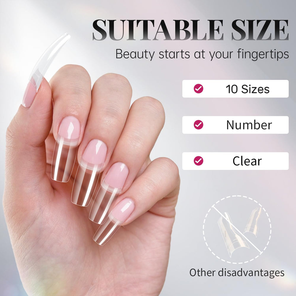 Opciones de arte con uñas Krofaue para personalizar.