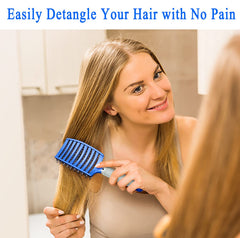 KTKUDY cepillo para todo tipo de pelo, apto para seco o húmedo.