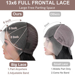 KtKVO 28 pulgadas, encaje frontal transparente suizo para piel cómoda.