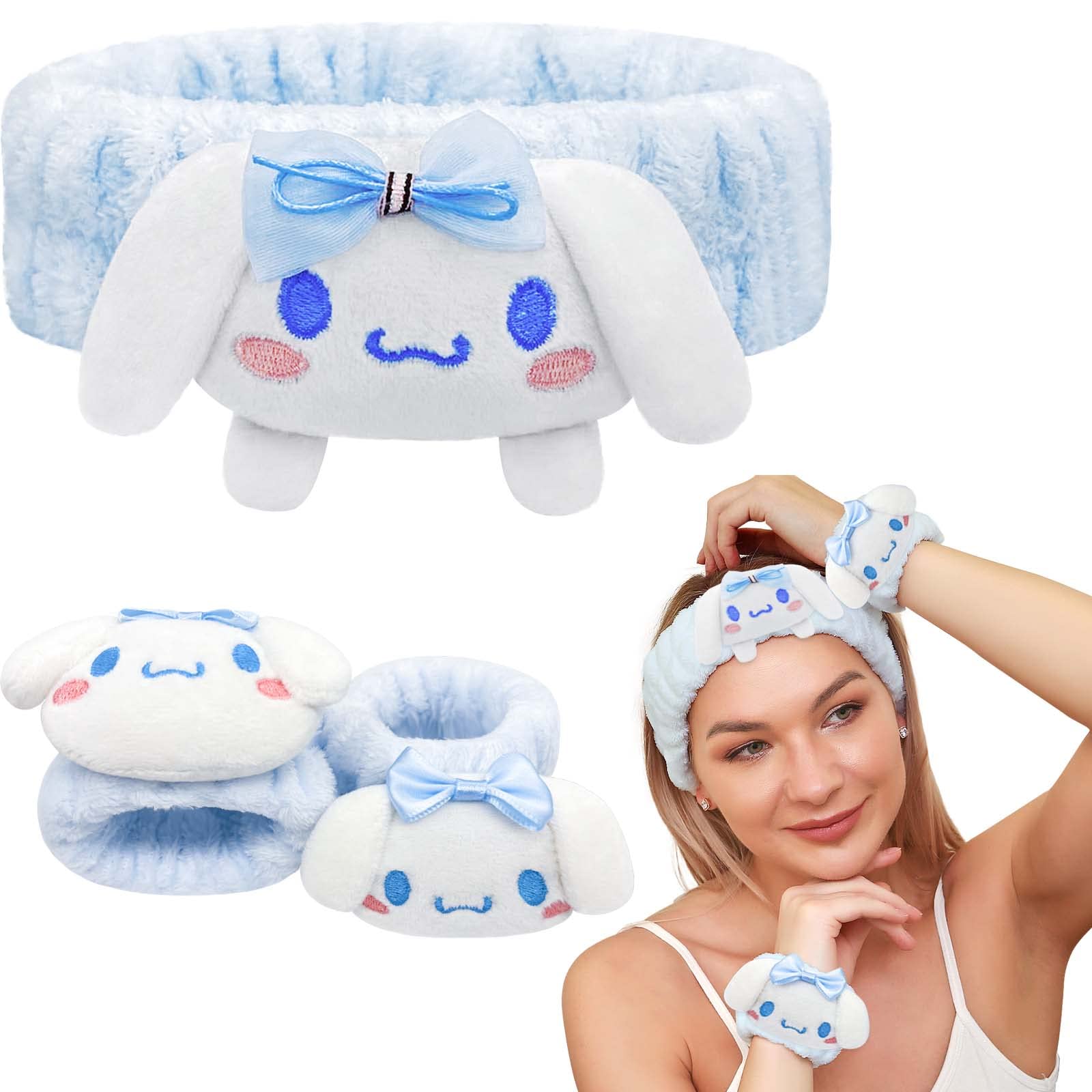 Kugiter cinta para lavar la cara, mantiene el cabello recogido durante la limpieza.