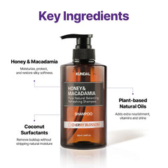 KUNDAL Acondicionador Coreano, crema suave que desenreda.