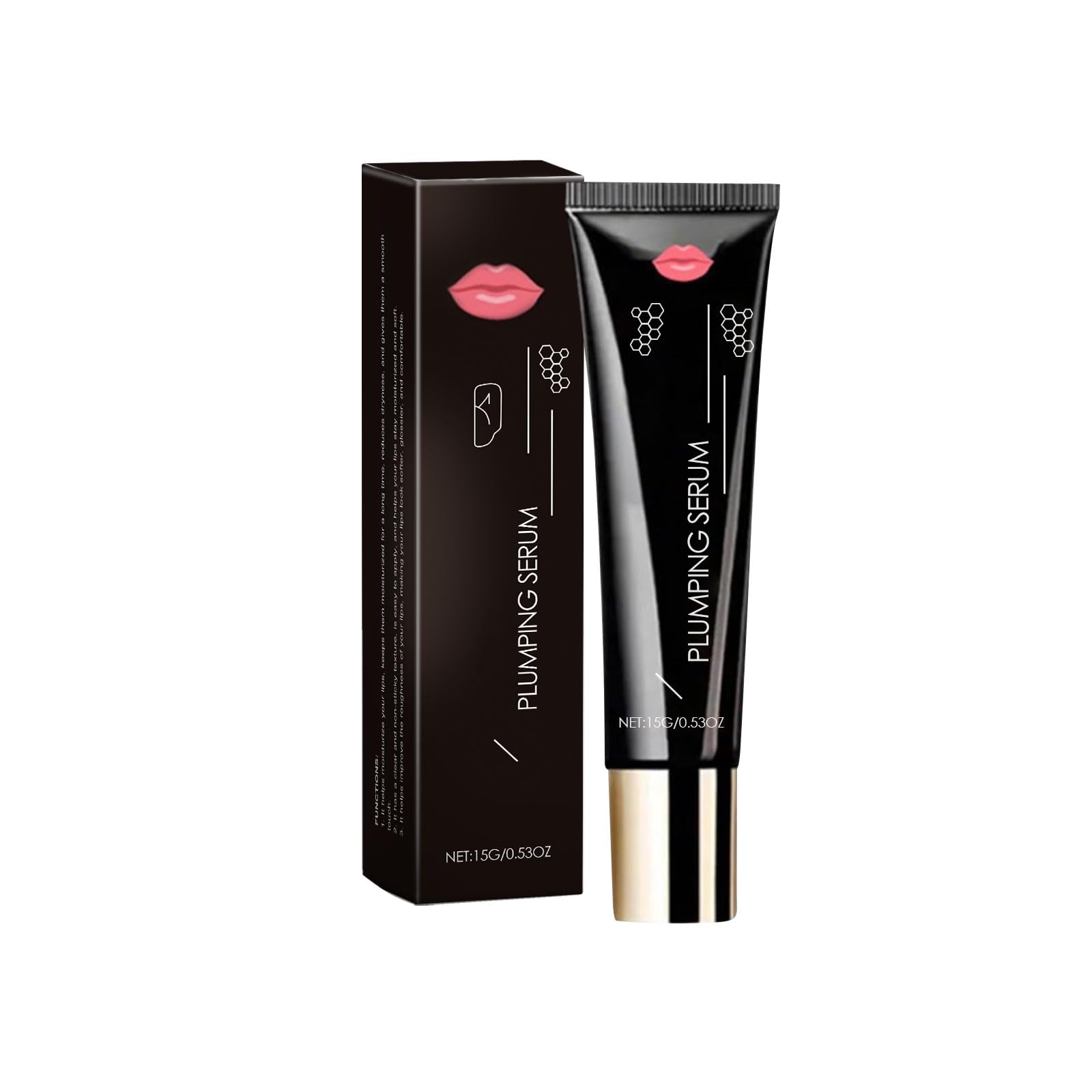 KunMan Plumpify brillo inmediato para labios y aspecto jugoso.