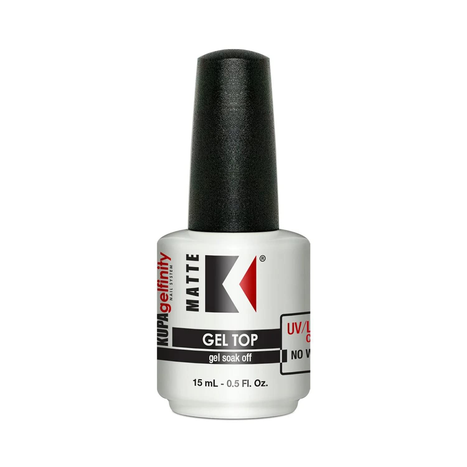 KUPA Gelfinity: capa-mate-sin-limpieza para acabado sedoso y duradero.