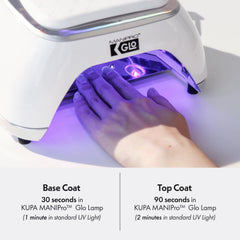 KUPA GelFinity protege uñas naturales evitando manchas y desgaste durante la aplicación.