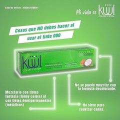 Küül Color System: pigmentos intensos que prolongan la intensidad del color.