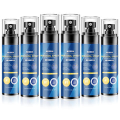 Kweqdsd spray minoxidil 5% para hombres en botella, pack 6, favorece el crecimiento capilar.