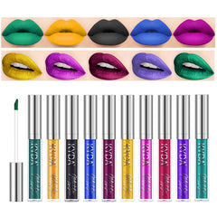 Conjunto KYDA de labiales 10 colores para cualquier estilo.