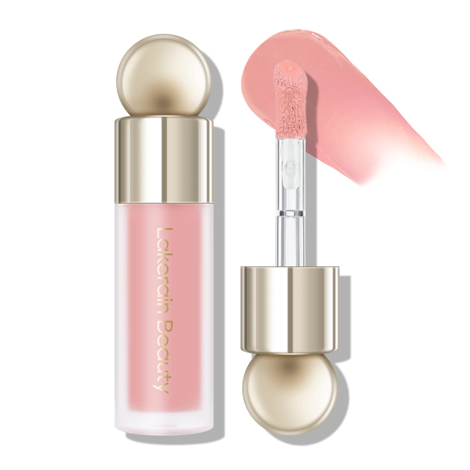 KYDA Liquid Blush envase muestra la textura cremosa para un tono natural y duradero.