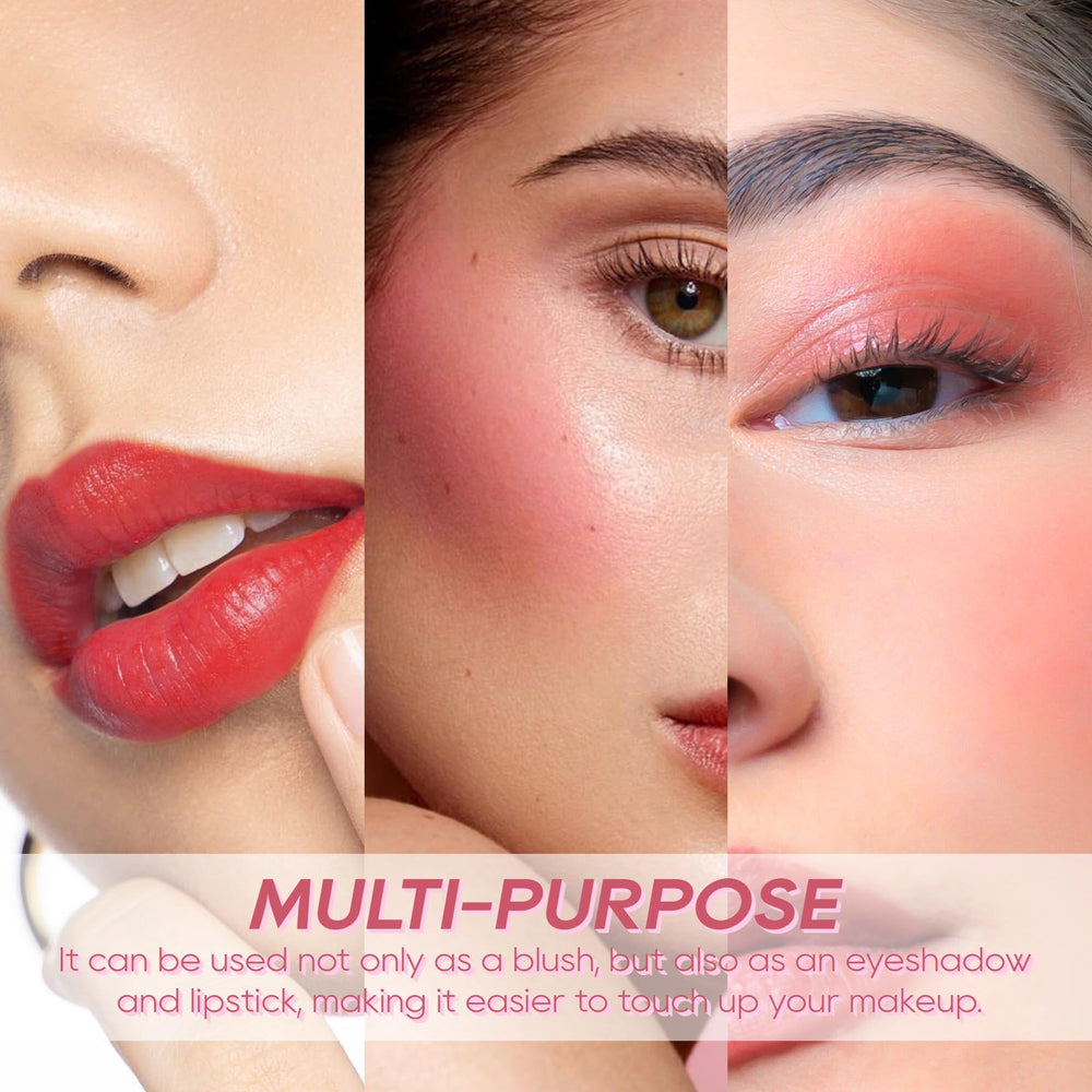 KYDA Liquid Blush tono natural ilumina discretamente la piel con acabado mate suave.