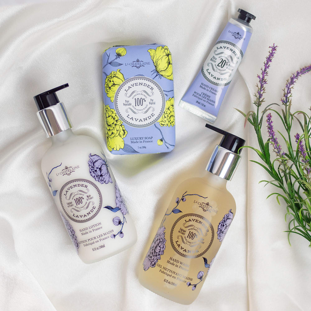 La Chatelaine Jabon Verbena de Limón: aroma vigorizante para manos limpias.