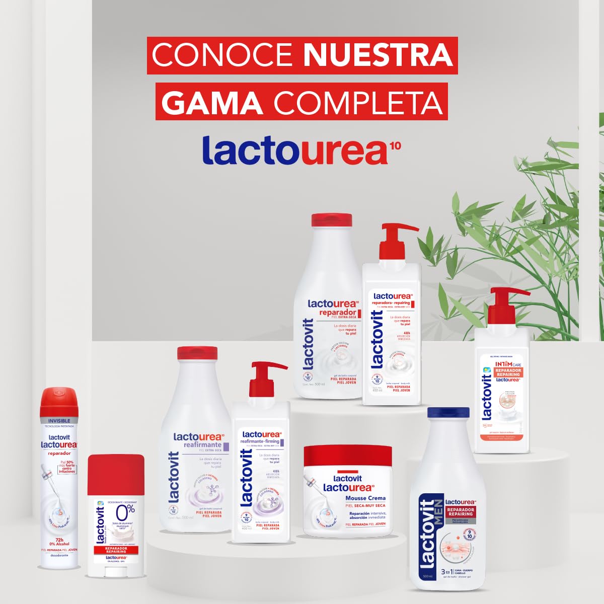 Lactovit Lactourea Piel hidratada y revitalizada tras el uso diario.