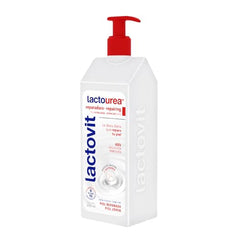 Lactovit Lactourea Textura crema, absorción rápida y no grasa.