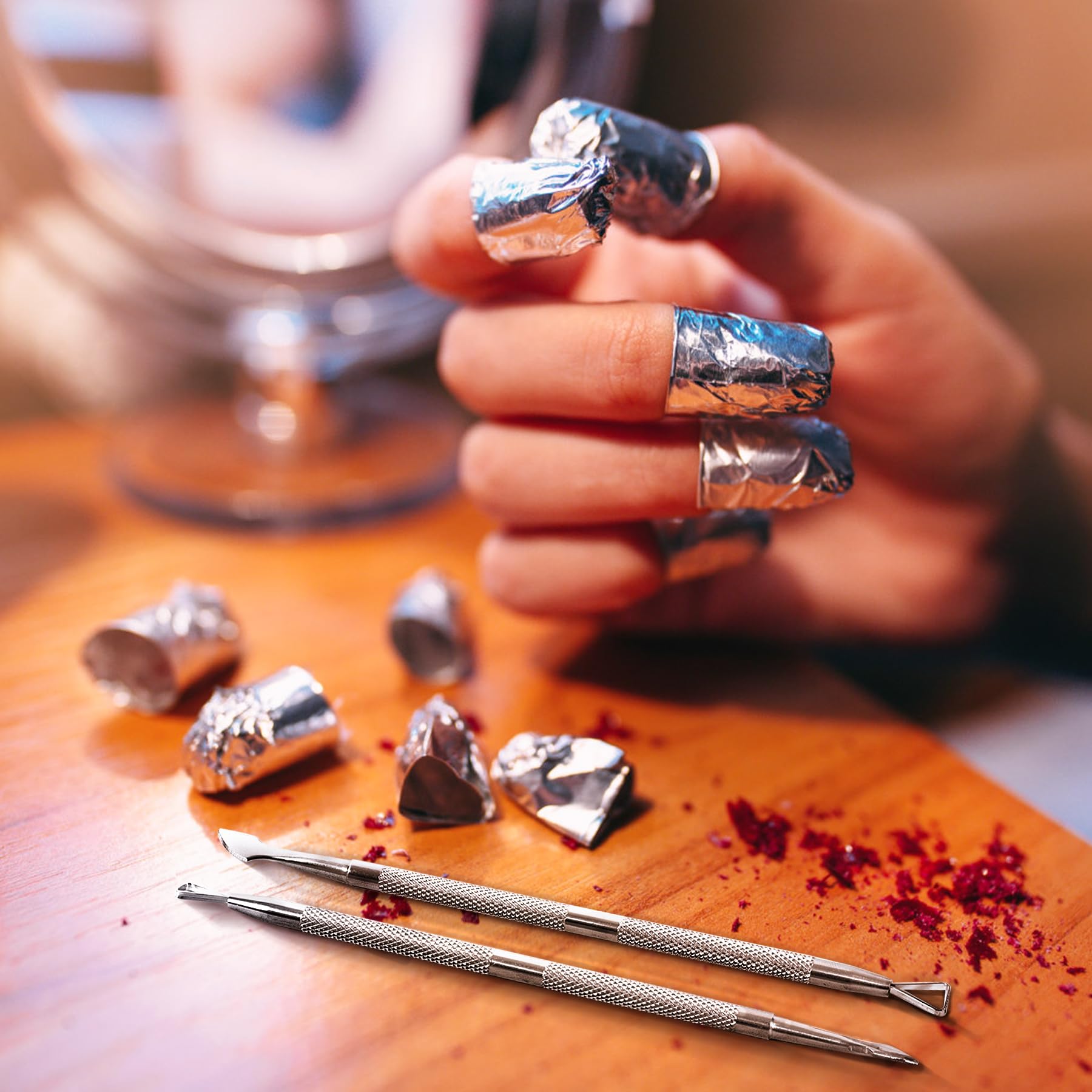 LADES diseñado para uñas de manos y pies, apto para cuidado detallado.